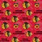 NHL Licensed Chicago Blackhawks 1199-BLK Cotton Fabric by the Yard